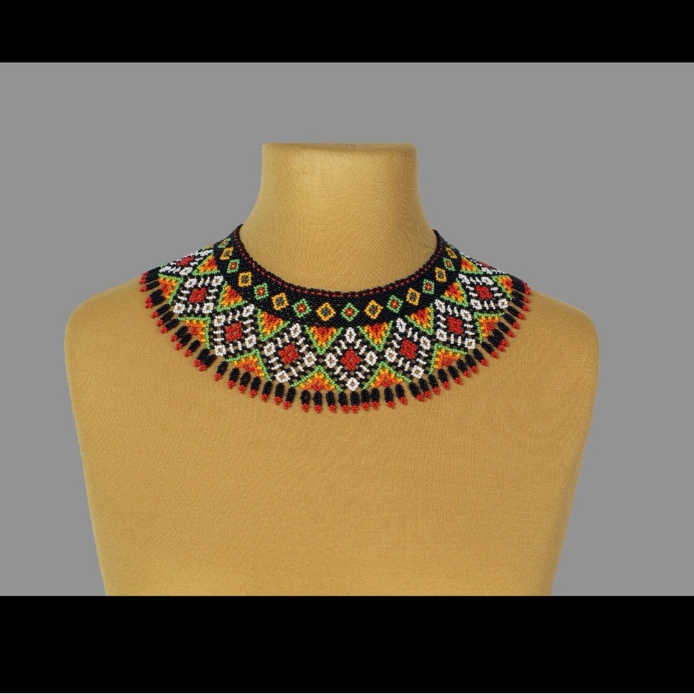Handcrafted Multicolor Beaded Necklace